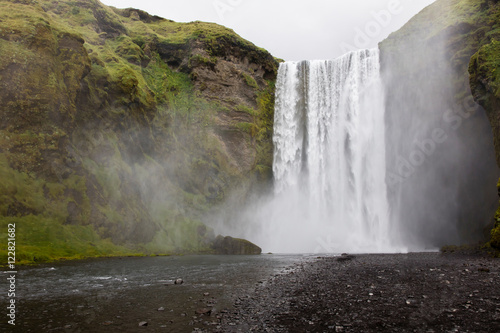 Skogafoss waterfall  Iceland