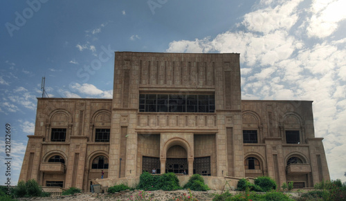 Former Saddam Hussein Palace ruins, Babylon, Iraq