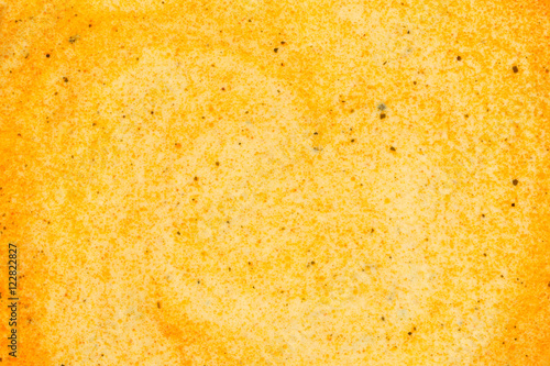 yellow curry sauce texture background #3