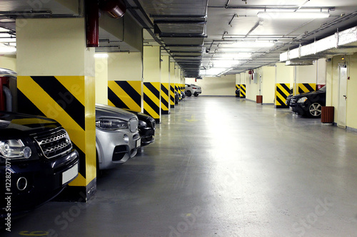 underground parking in house