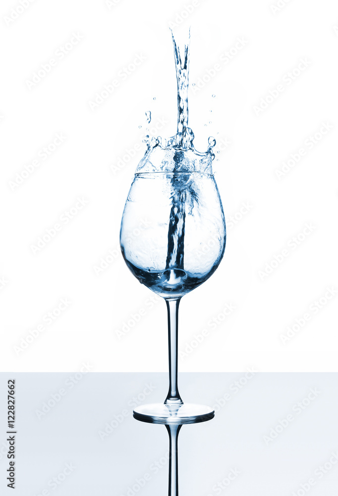 Water in glass