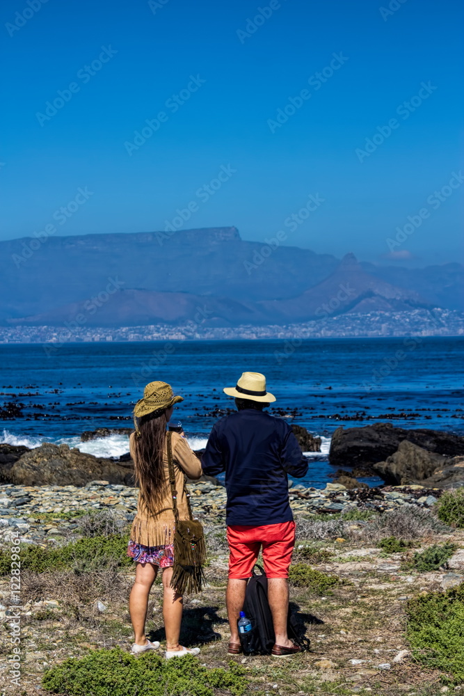 Fototapeta premium Blick zum Tafelberg