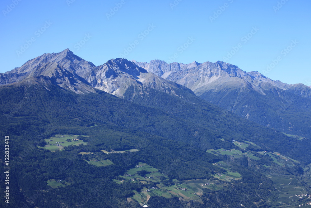 Fototapeta premium Bergblick