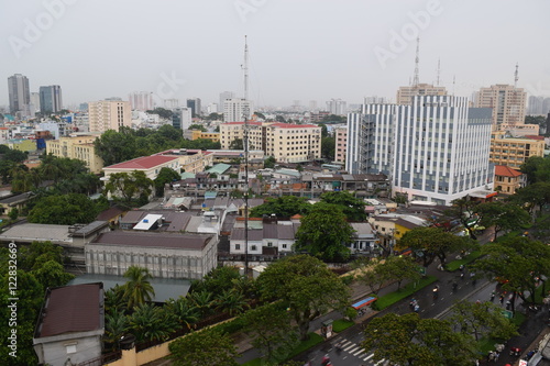 cityscape of Ho Chi Minh city