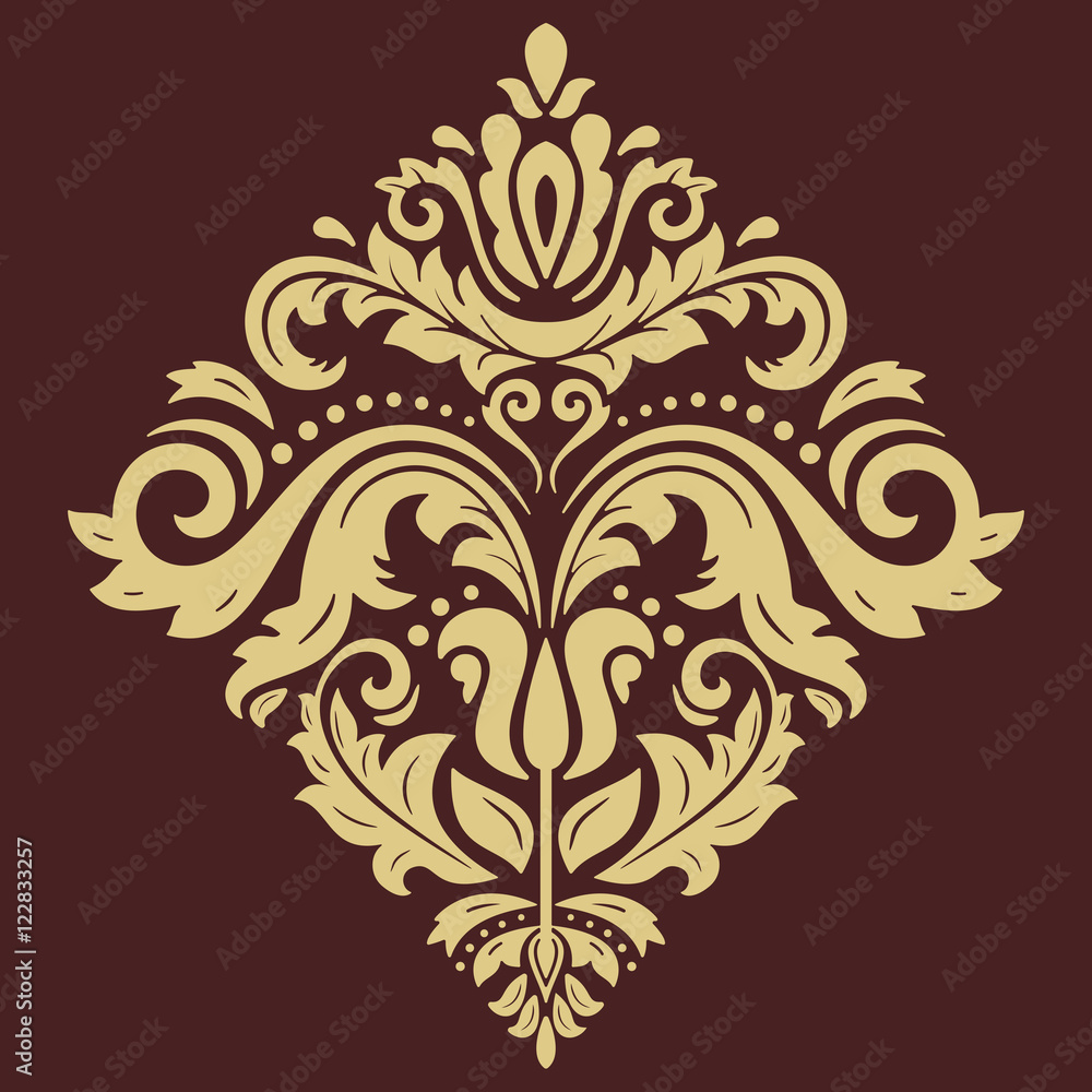 Elegant Ornament in the Style of Barogue