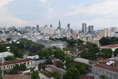 cityscape of Ho Chi Minh city