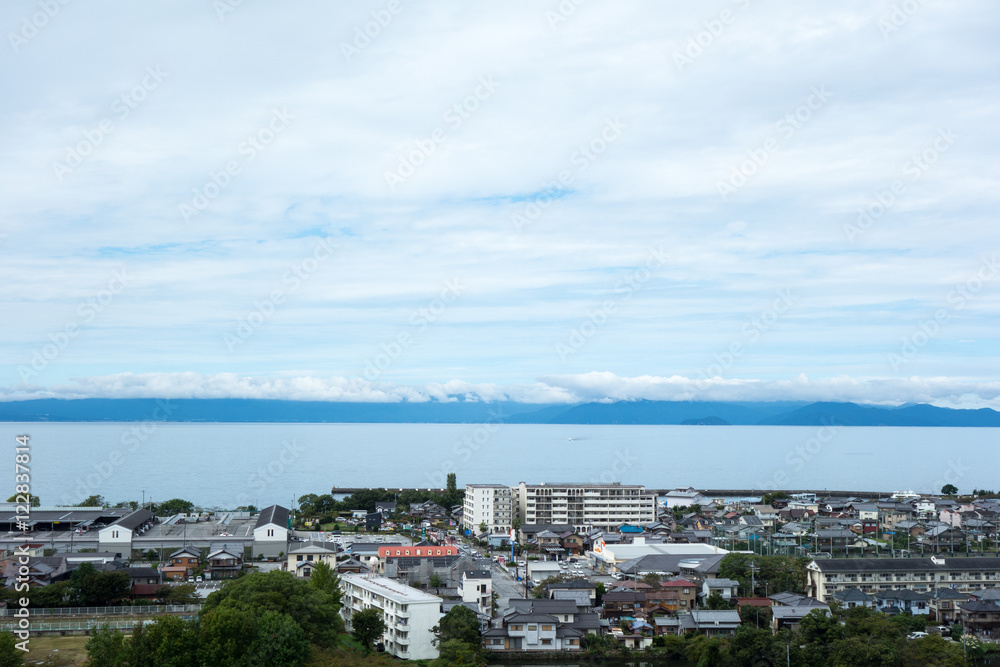 琵琶湖周辺の風景
