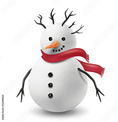 Schneemann Freisteller