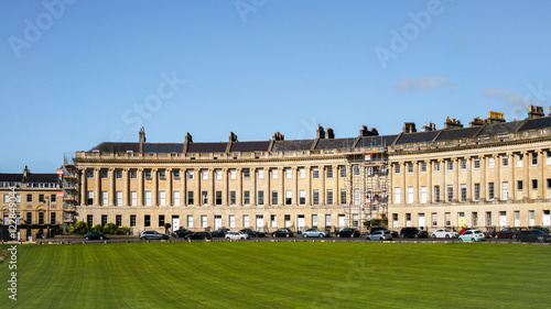Houses in the Royal Crescent in Bath