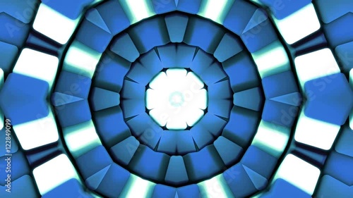 Abstract kaleidoscope animation photo