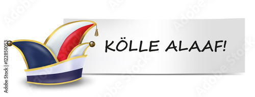 Kölle Alaaf! Elferratsmütze
