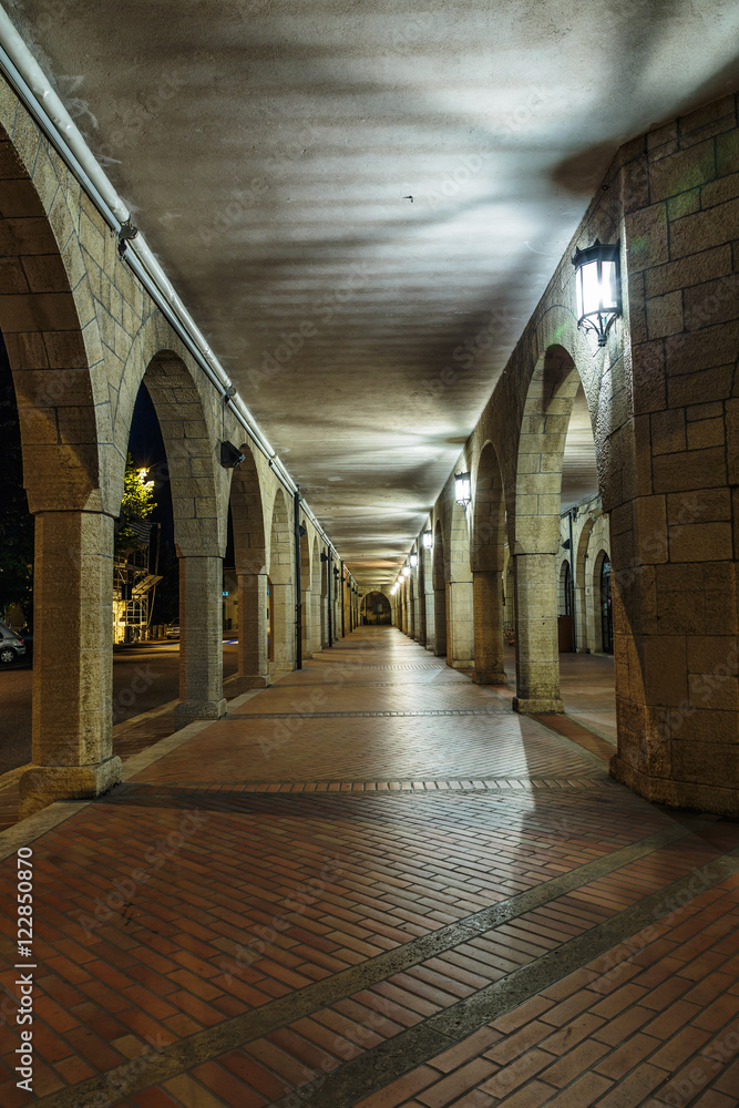 Fototapeta premium San Marino at night