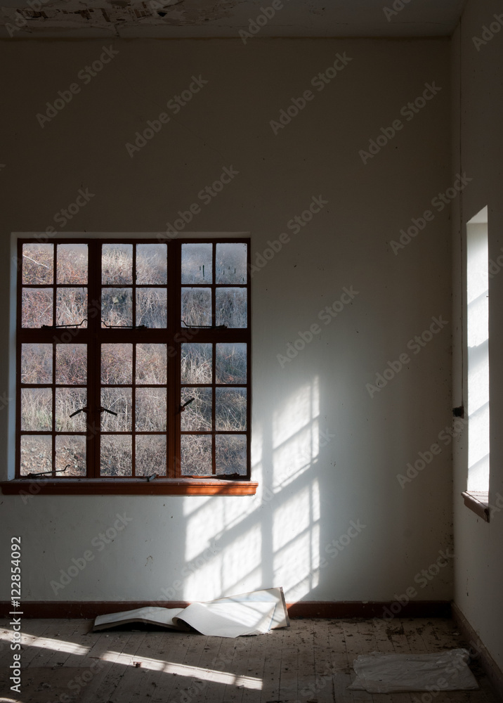 Empty abandoned room Empty abandoned room