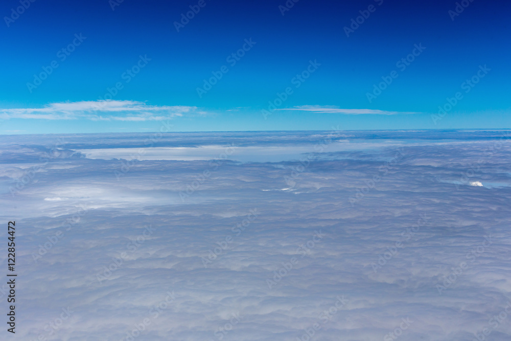 Blue sky with clouds Blue sky with clouds