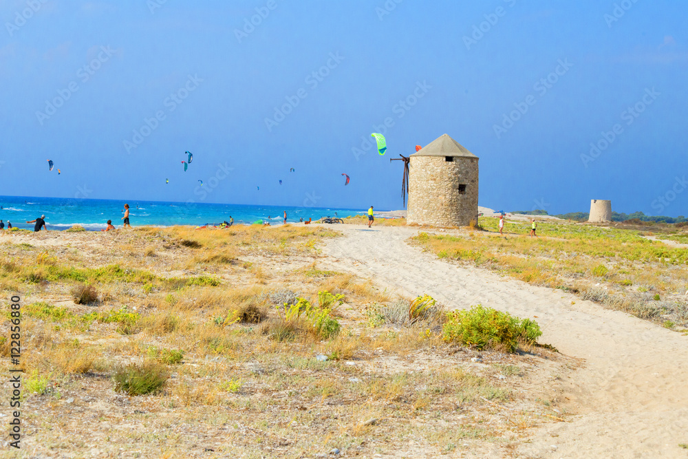 kite surfing in Lefkada island Greece