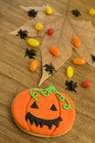 Halloween cookie and candies
