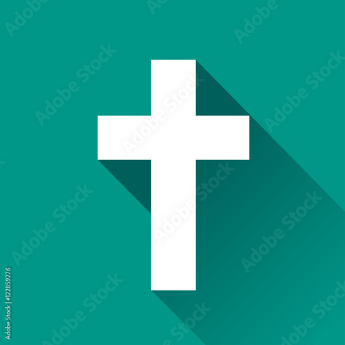 religious cross icon design