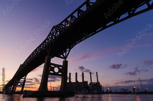 Bridge Silhouette sunset