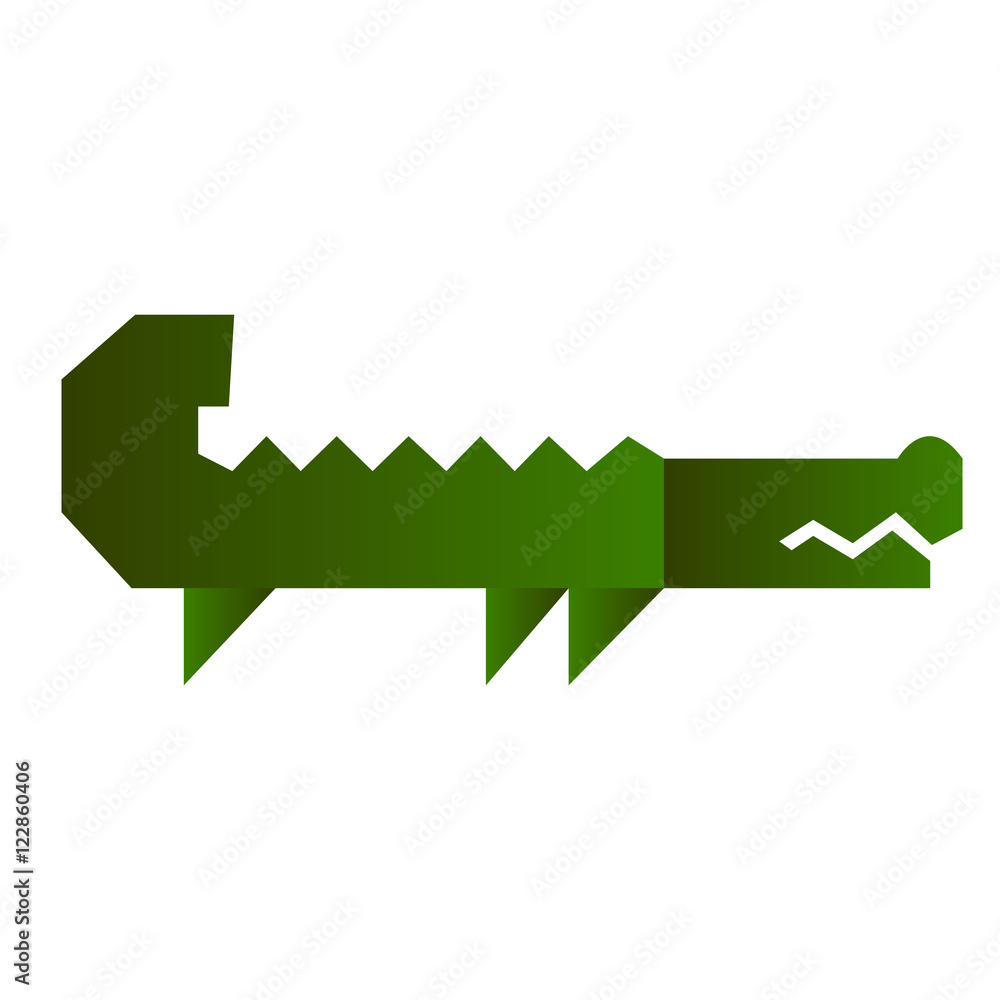 Fototapeta premium Crocodile Vector