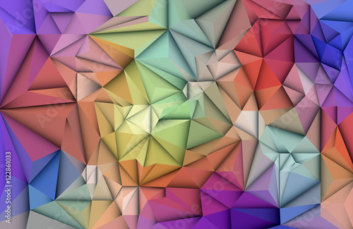 Vector Abstract 3D Geometric, Polygon ( polygonal ), Triangle pattern shape. Abstract mosaic background for your content, banner, template,network and web design