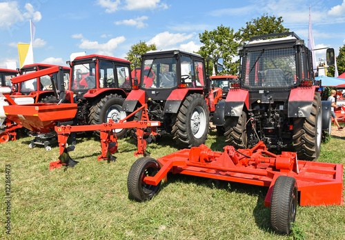 New tractors and agricultural machineries