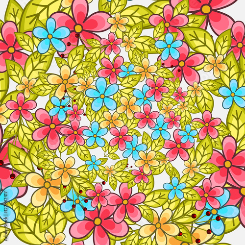 Flowers Background Vector