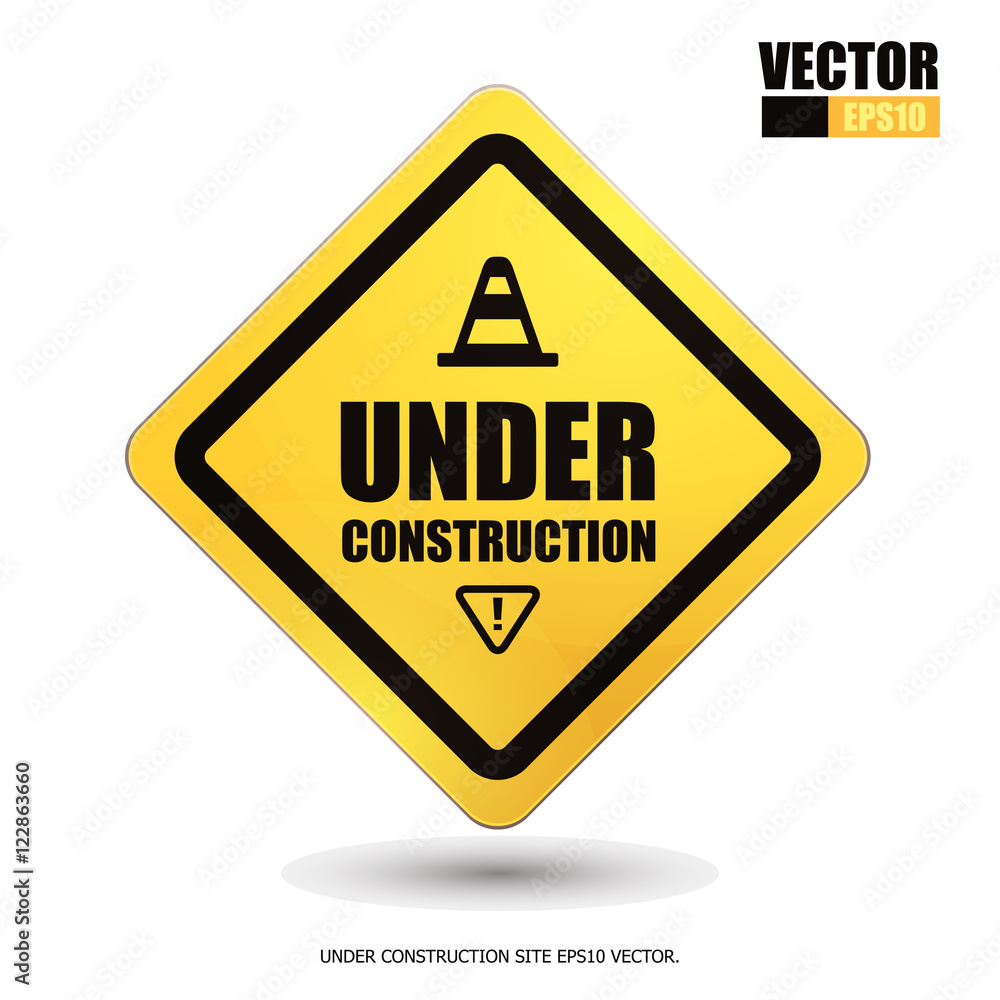 under construction sign