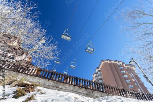Mountain skiing - Pradollano, Sierra Nevada, , Andalusia, Spain
