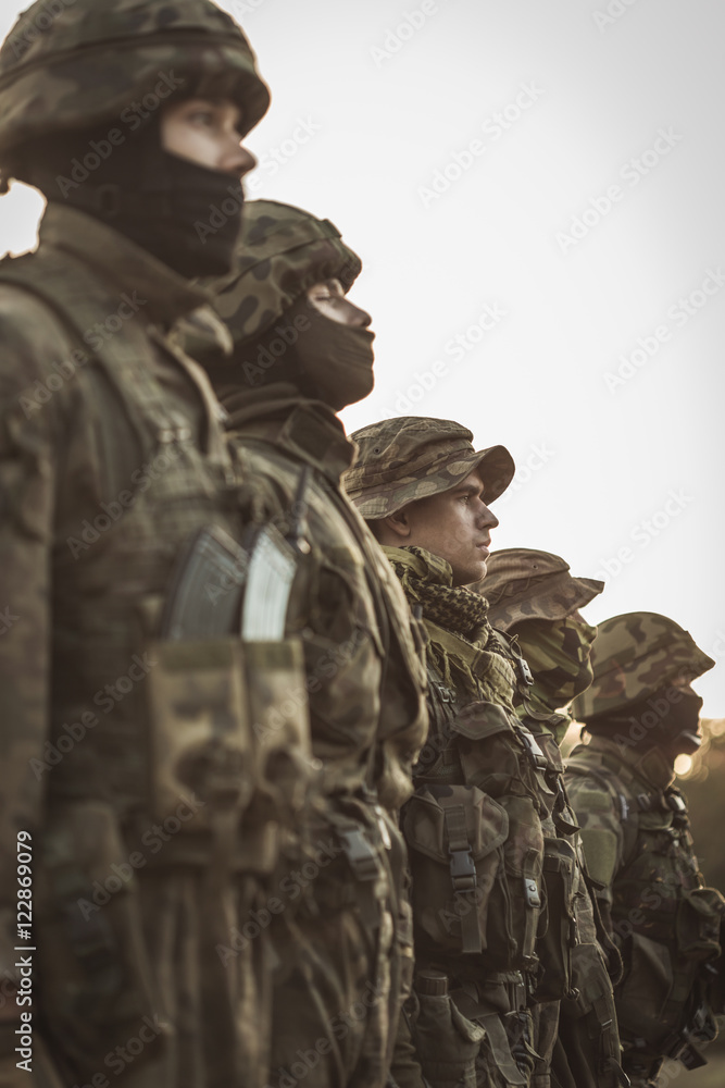 Preparing for the battle Preparing for the battle