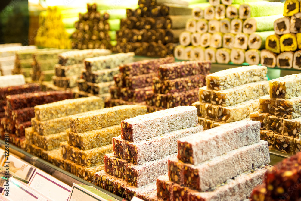 assortment of turkish delight assortment of turkish delight