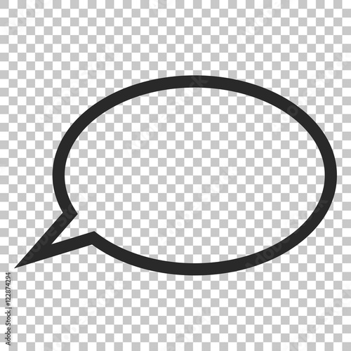Hint Cloud vector icon. Image style is a flat gray pictograph symbol.