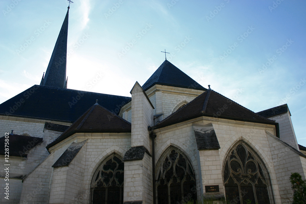 Saint-Rémy church in Troyes