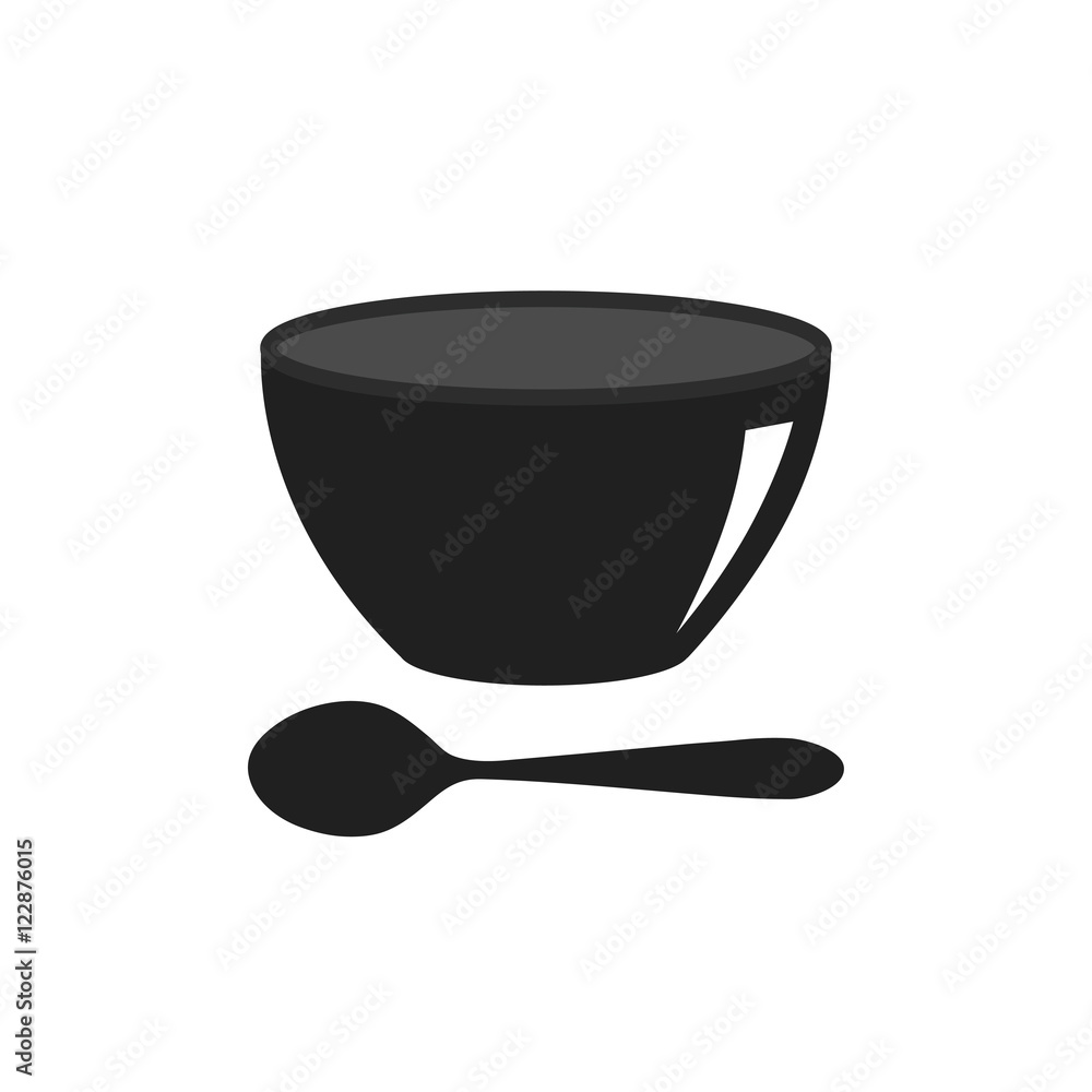 bowl and spoon