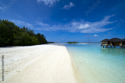 Paradise islands in Maldives