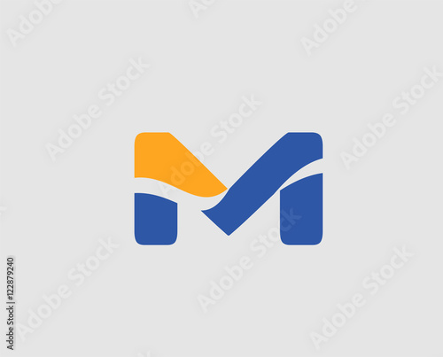 Free Download Vector illustration of abstract icons based on the letter M logo
 - GFXLoad
