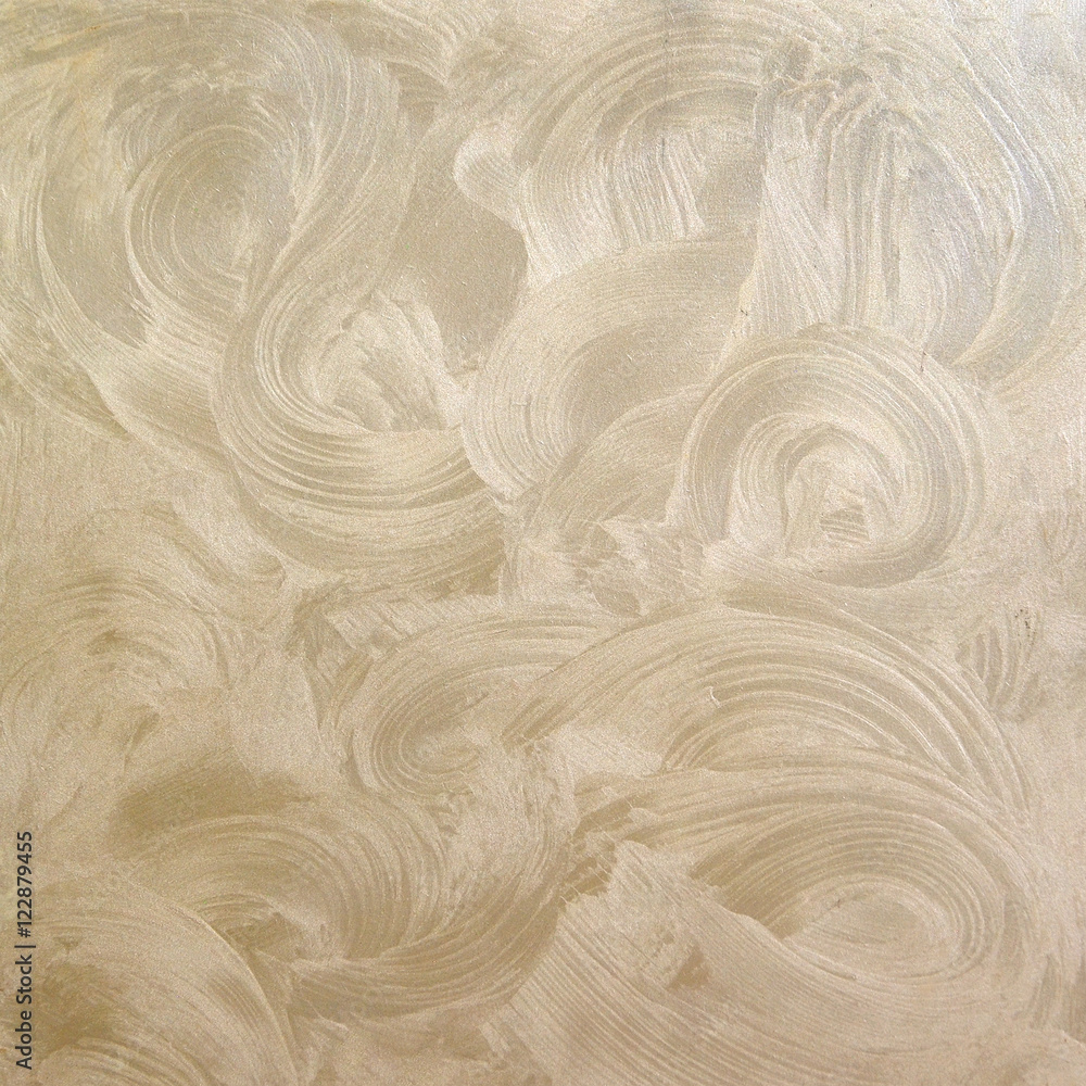 Fototapeta premium decorative plaster with pearl effect and handmade