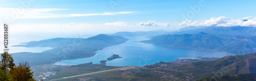 Ponomareva at the airport and the city with the mountains