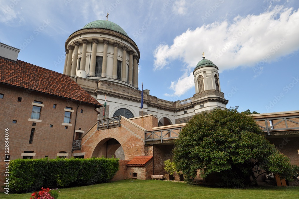 Royal castle and Esztergom Basilica