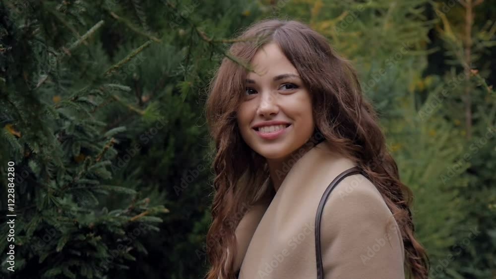 Portrait of a beautiful attractive girl on the nature. Portrait of a beautiful attractive girl on the nature.
