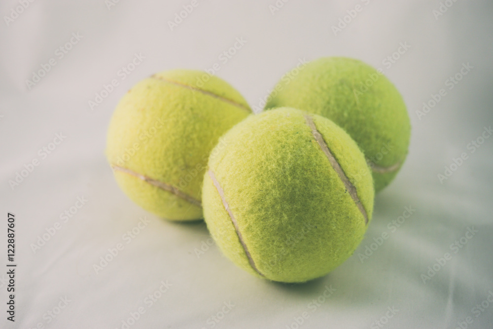 tennis ball, tennis balls on a white background
