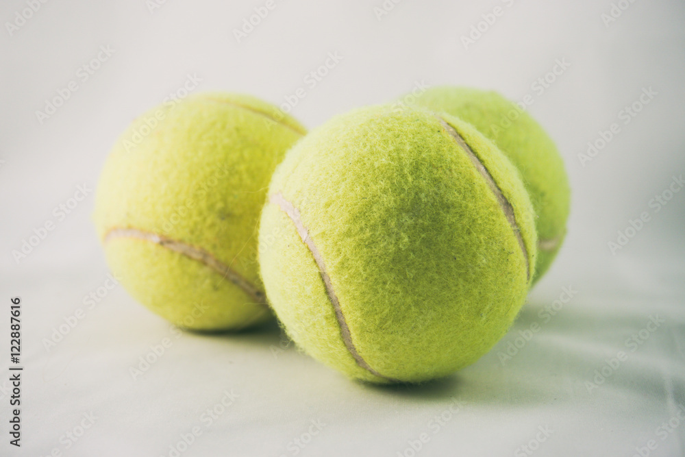 tennis ball, tennis balls on a white background
