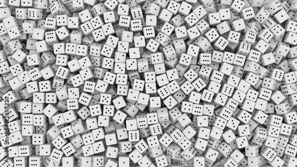 White dice White dice