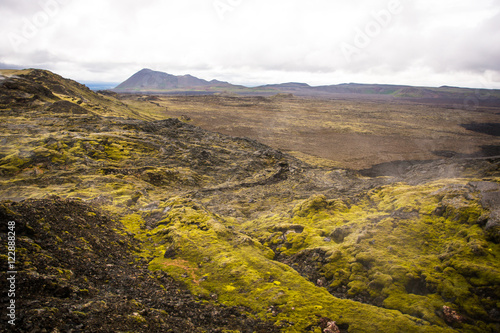 Volcanic Landscape around Mount Krafla in Iceland. © ale_koziura