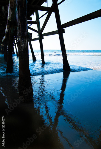 Beach Under San Clemente Pier © Don