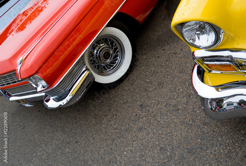 Beautiful Chrome adorns Classic Cars photo