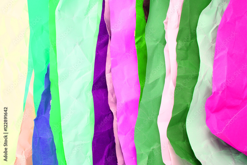 color papers stack