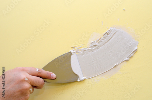 Obraz na płótnie Wall repair