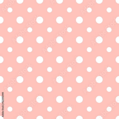 Abstract vector dotted seamless pattern.