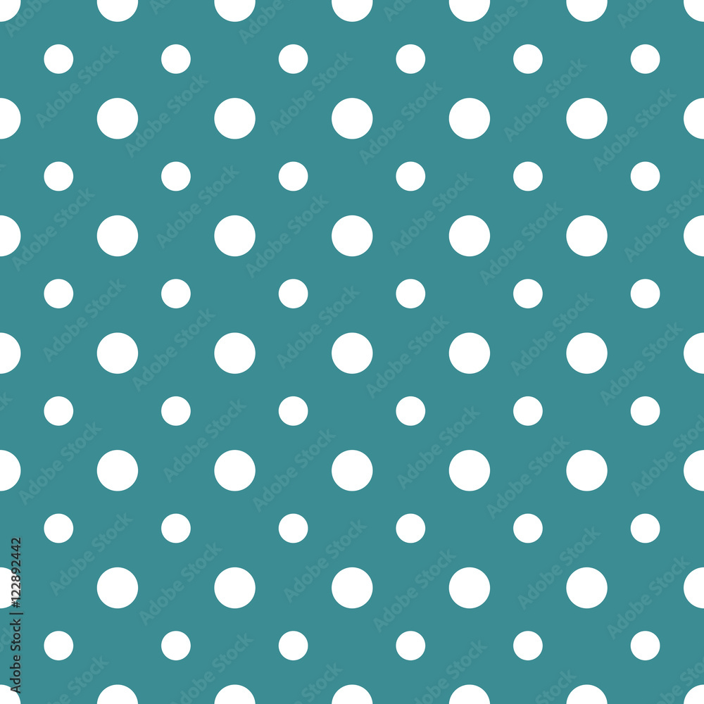 Abstract vector dotted seamless pattern.