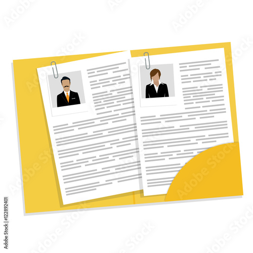 Curriculum vitae concept